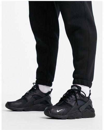 Nike Air Huarache Trainers - Black