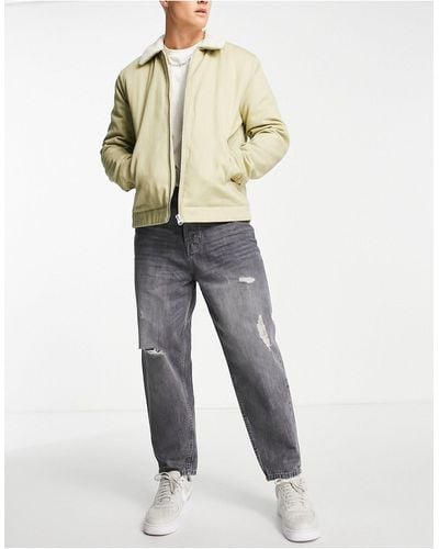 Only & Sons Jeans cropped a palloncino - Grigio