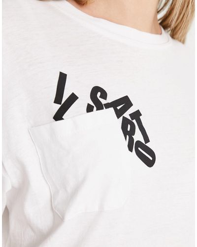 Il Sarto – oversize-t-shirt - Weiß