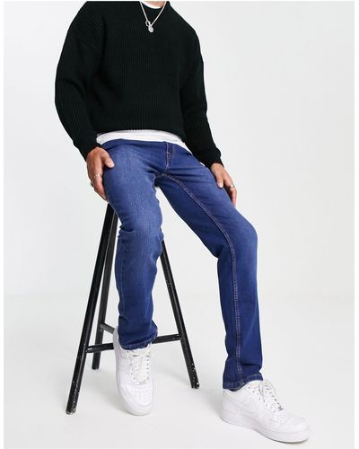 Ben Sherman – jeans mit schmalem schnitt - Blau
