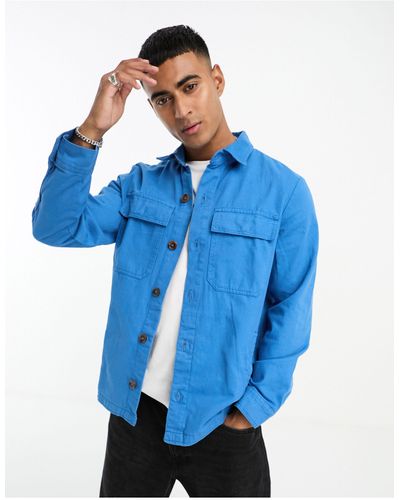 Blue Threadbare Jackets for Men | Lyst