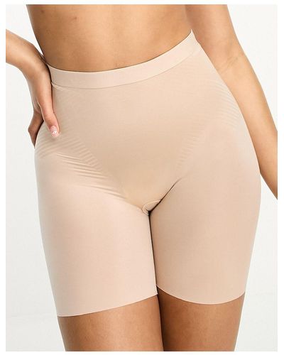 Spanx Thinstincts 2.0 Girl Shorts in Brown