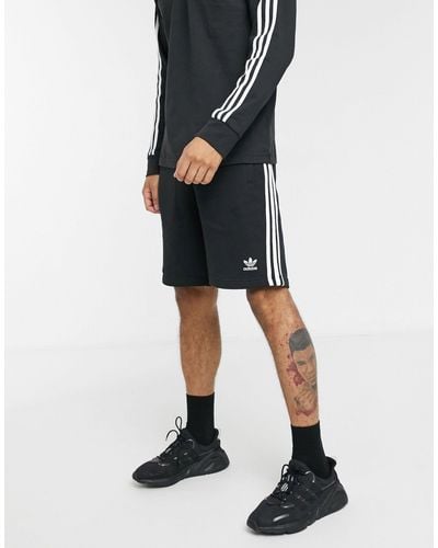 adidas Originals Adidas - Originals - Adicolor - Short Met 3-stripes - Zwart