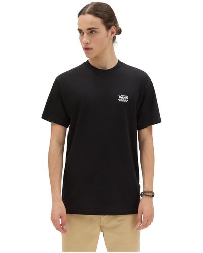 Vans Left Chest Logo Ii Ss - Black