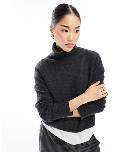 Weekday Ayla Knitted Sweater - Black