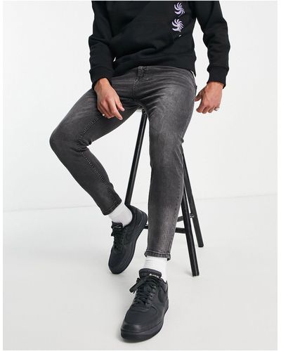 Pull&Bear Jeans Met Wortelpijpen - Zwart