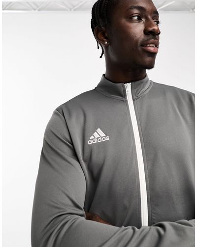 adidas Originals Adidas football - giacca grigia con zip - Grigio