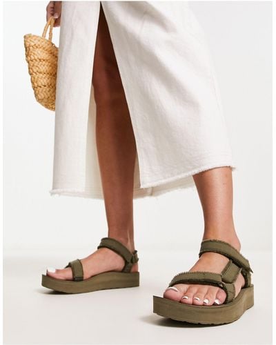 Teva Midform Universal Chunky Sandals - Green