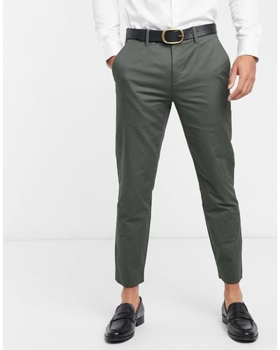 Ted Baker Piece-dyed Cotton Pants - Multicolor