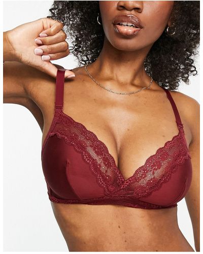 Curvy Kate Fuller Bust Twice The Fun Reversible Non Wired Lace Trim Bralette