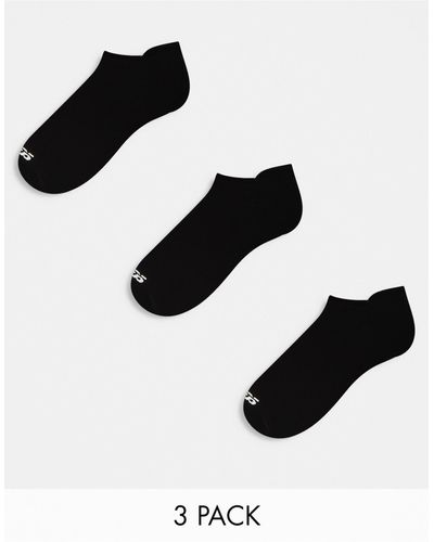 ASOS 4505 3 Pack Trainer Ankle Sport Socks - Black