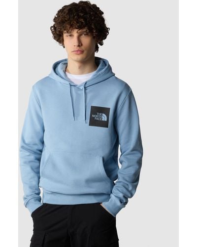 The North Face Box Logo Hoodie - Blue