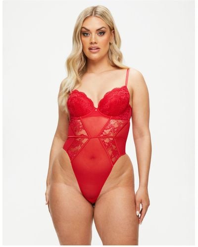 Ann Summers Sexy Lace Planet Body - Red