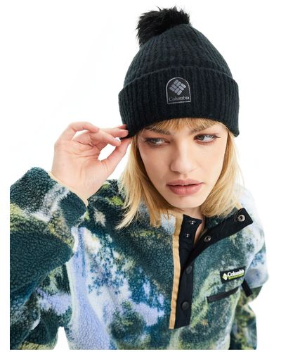 Columbia Winter blur - bonnet à pompon - Vert