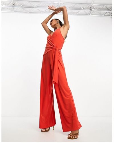 River Island – jumpsuit - Rot