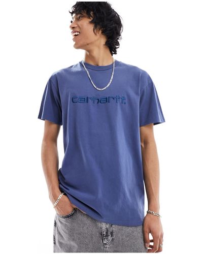 Carhartt Duster - t-shirt - Bleu