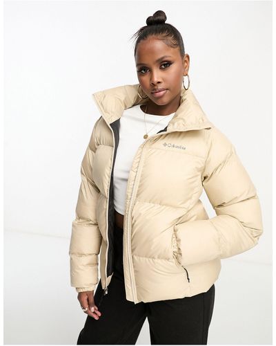 Columbia Puffect - giacca beige con zip - Neutro
