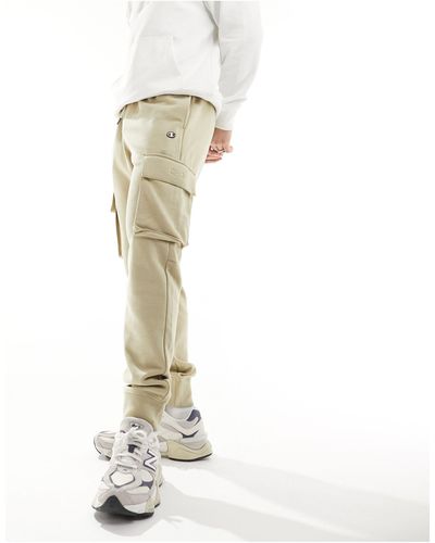Champion Pantalones cargo con bajos ajustados - Blanco