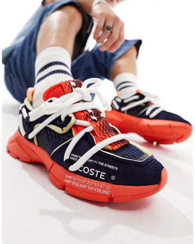 Lacoste L003 Active Trainers - Red