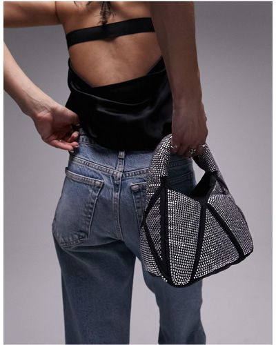 Topshop bum hot sale bag diamante