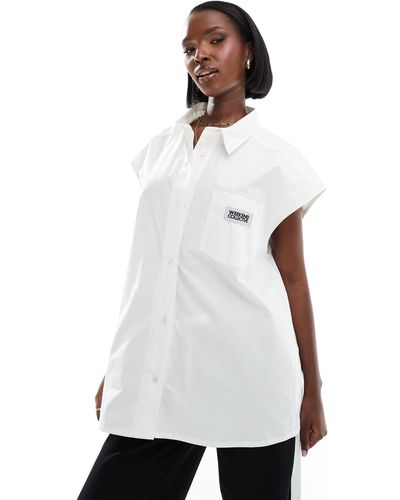 ASOS Sleeveless Shirt - White