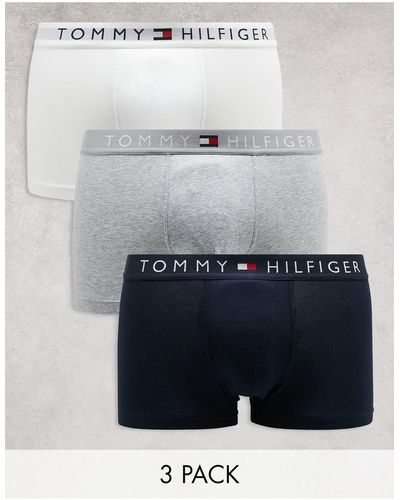 Tommy Hilfiger Tommy jeans – original – 3er-pack unterhosen - Weiß