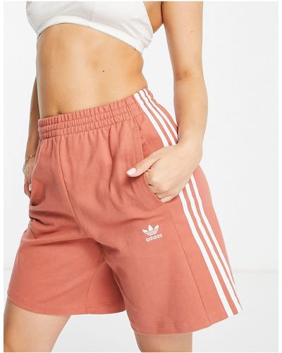 adidas Originals Oversized Shorts - Pink