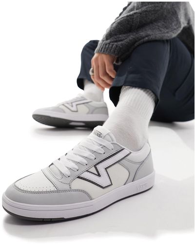 Vans Lowland - sneakers bianche e grigie - Grigio