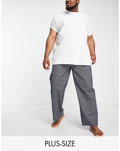 French Connection Plus Woven Lounge Pant - Gray