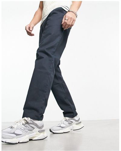 Pretty Green Drawstring Tapered Trousers - Blue