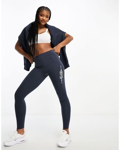 The Couture Club Co-ord Side Logo leggings - Blue