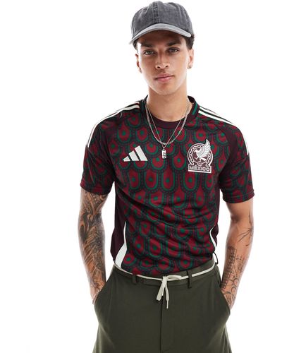 adidas Originals Adidas Football Copa America 2024 Mexico Home Shirt - Grey