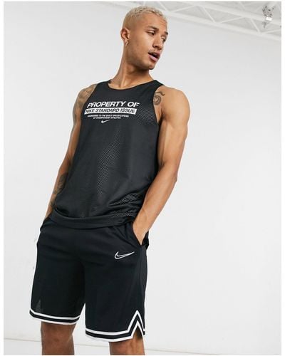Nike Basketball Standard Issue Reversible Tank Top - Black