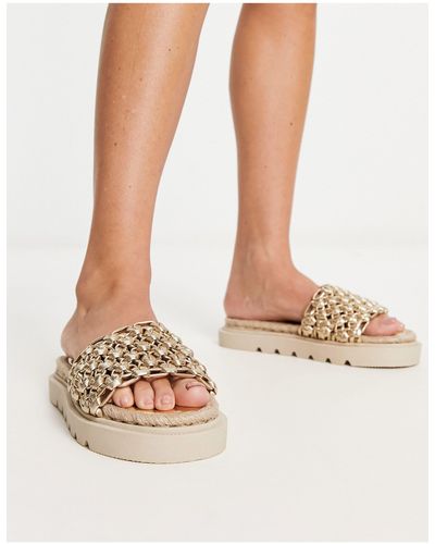 ASOS Jupiter - espadrillas color - Bianco