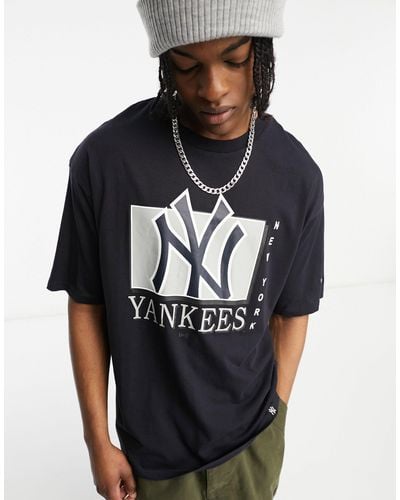 KTZ New York Yankees Wordmark T-shirt - Black