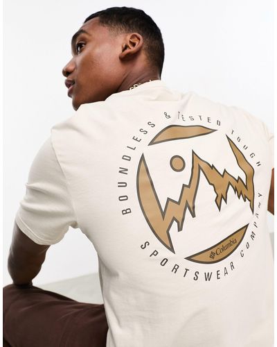 Columbia Camiseta beis brice creek exclusiva en asos - Neutro