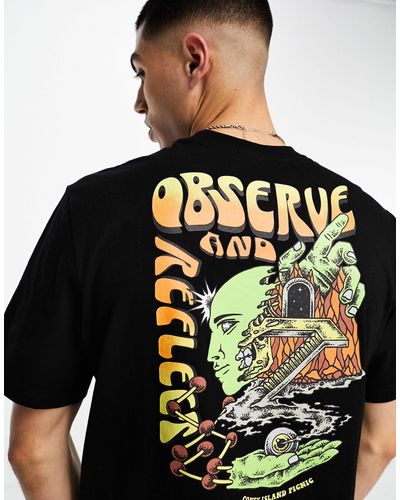 Coney Island Picnic Short Sleeve T-shirt - Black