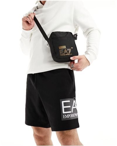 EA7 Armani Core Logo Slim Reporter Bag - White