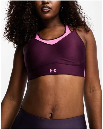 Under Armour Infinity Mesh Low Support Sports Bra - Pink