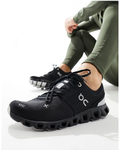 On Shoes On – cloud x 3 – laufsneakers - Schwarz