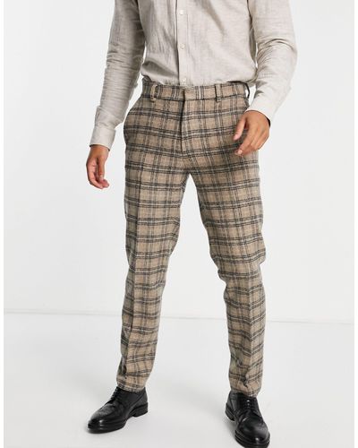 ASOS Slim Suit Trousers - Multicolour