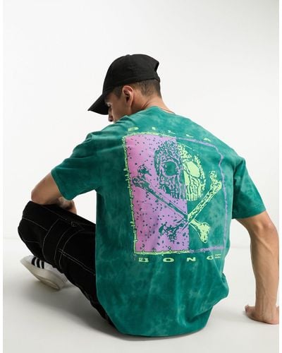 Billabong Camiseta color cerceta boxed - Verde