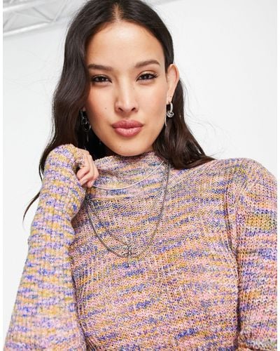 Free People Spacedye Fitted Jumper - Multicolour