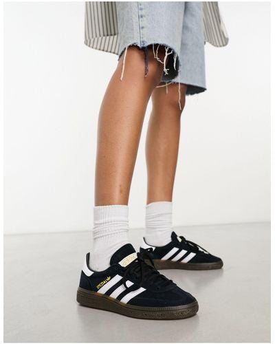 adidas Originals Handball spezial - sneakers nere con suola - Nero