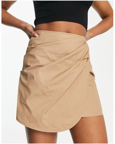 Noisy May Wrap Mini Skirt - Black
