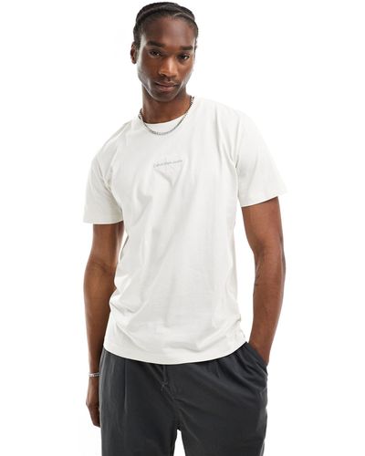 Calvin Klein Monologo T-shirt - White