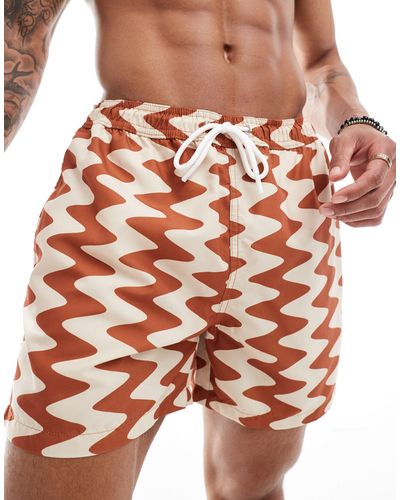 New Look Kelly Wave Swim - Red