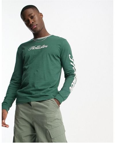 Hollister Long-sleeve t-shirts for Men, Online Sale up to 49% off