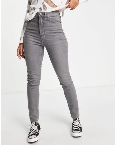 WÅVEN – formende jeans - Grau