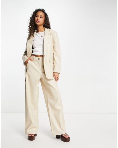 Vero Moda Pantalones color crema - Neutro